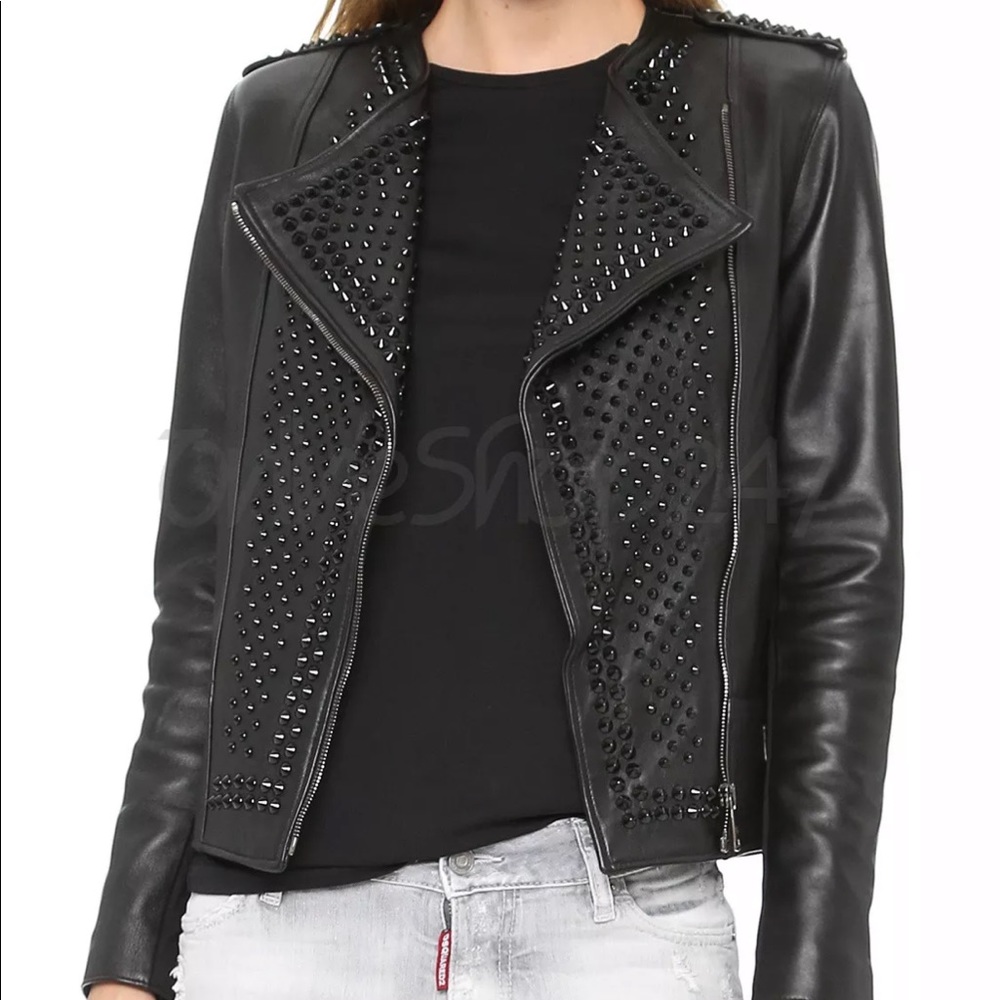 Leather jacket